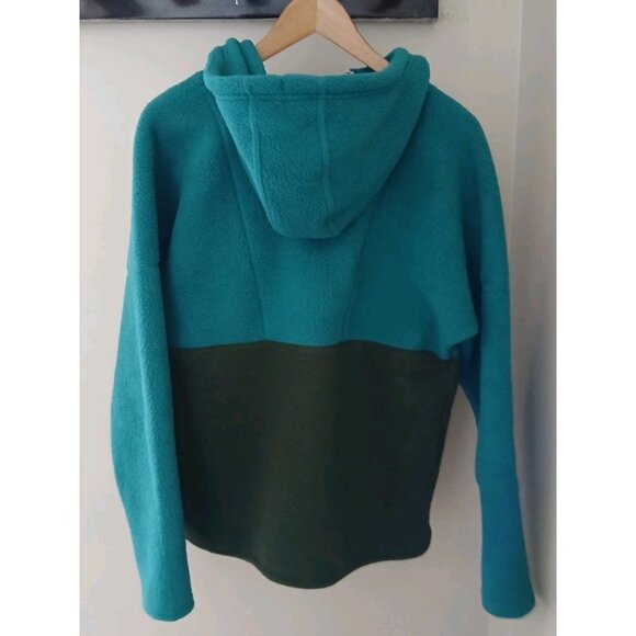 L.L Bean Katahdin Fleece Half-Zip Hoodie Colorblock - Picture 6 of 9